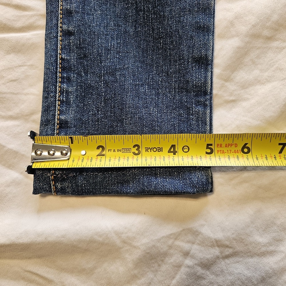Azul By Moussy‎ Jeans Womens 25 Skinny Fit Blue Denim Super Stretch - Picture 8 of 9